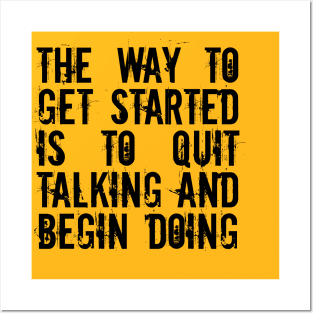 Quote lettering The way to get started Posters and Art